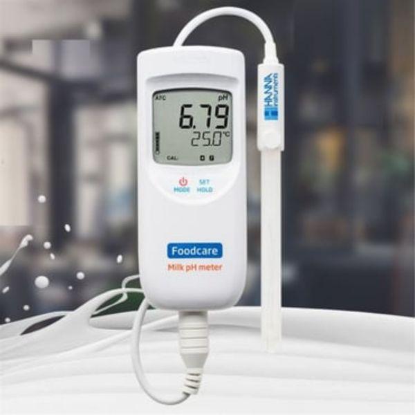 Hanna HI99162 เครื่องวัดค่าพีเอชในนม │ Portable pH Meter